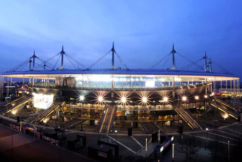 Outside the Stade de France