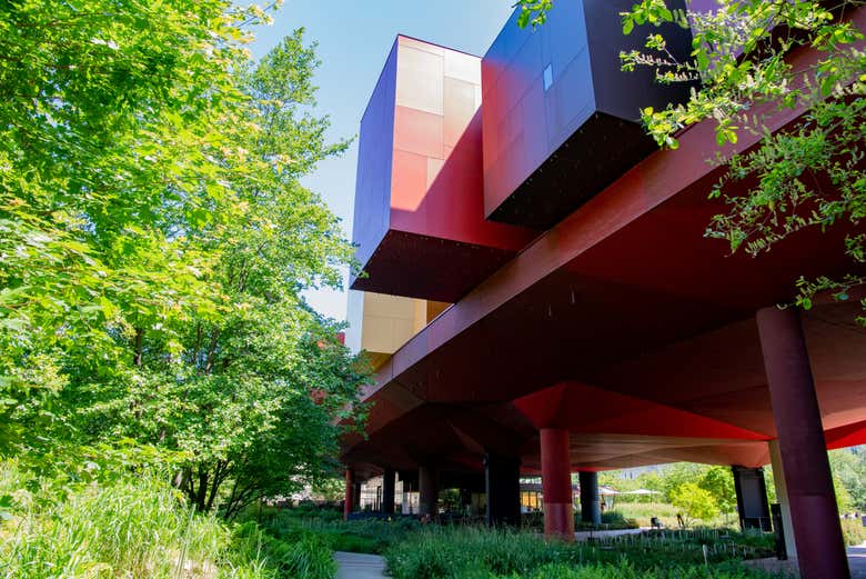 Exterior of Musée du quai Branly – Jacques Chirac 