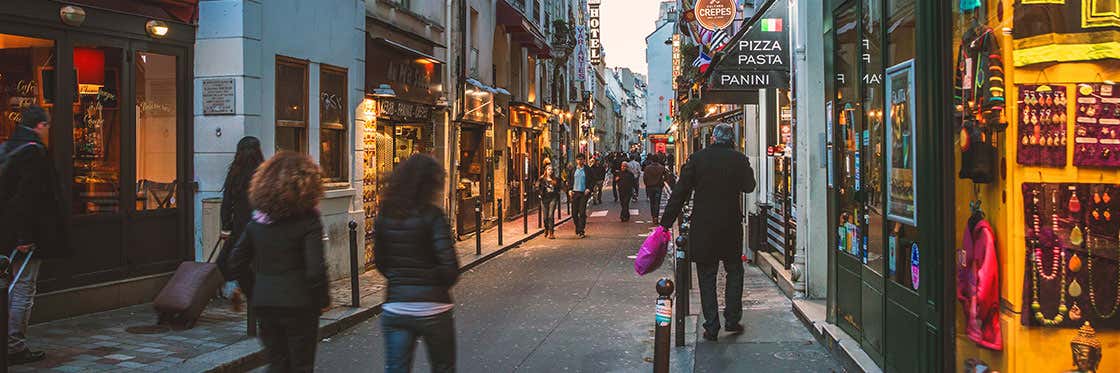 Latin Quarter in Paris