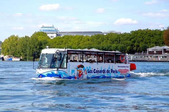 Paris Amphibious Boat Tour